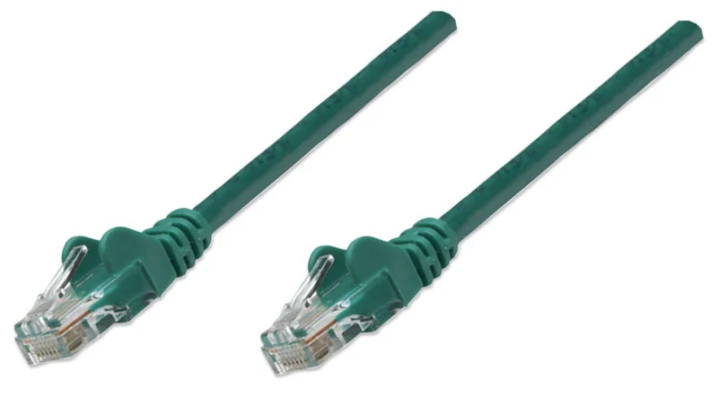 Patch Câble Rj45 Cat 6 Utp 2M Intellinet Vert