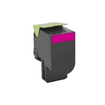 Toner Laser Adaptable Lexmark Magenta 80C80M0