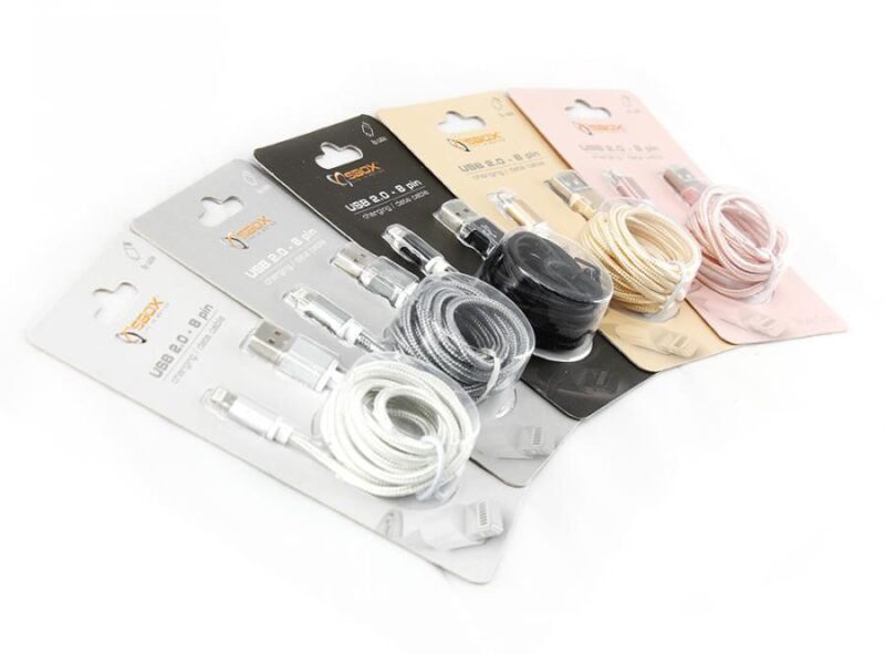 Câble Sbox Usb Vers Iphone 7 M/M 1.5M Blister