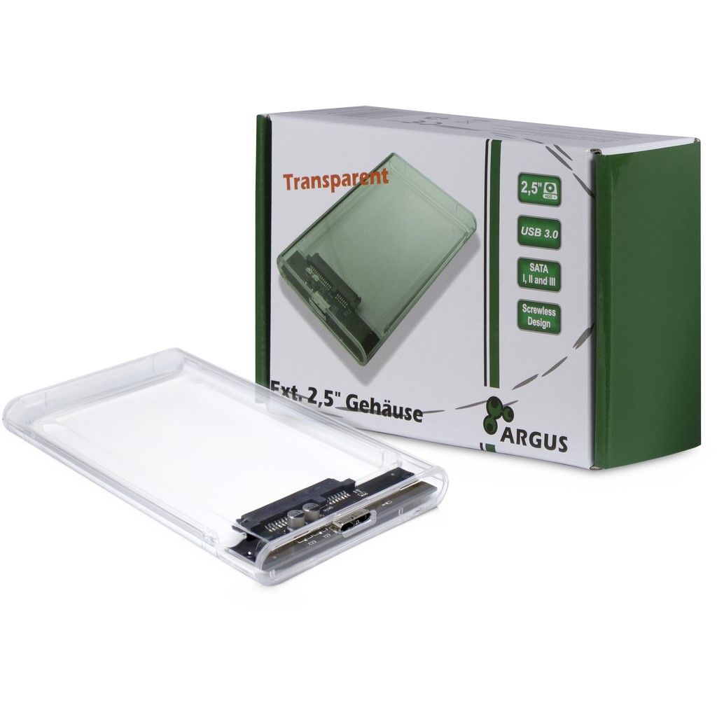Boîtier USB 3.0 pour HDD SATA de 2,5' - Boîtiers de disque dur externe