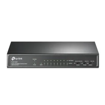 Switch de bureau 9 ports 10/100 Mbps 8PoE+ TP-LINK (TL-SF1009P)