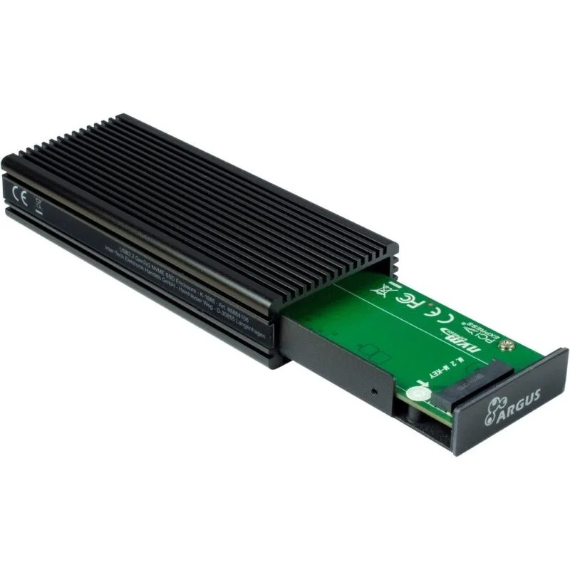 Boitier Argus Ssd M.2 Nvme Usb 3.2 Gen2 Inter-Tech (K-1685)