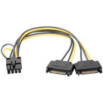 CABLE ALIMENTATION 8PINS TO 2X SATA