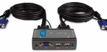 SWITCH D-Link 2 Ports USB (KVM-221)