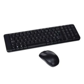 ENSEMBLE CLAVIER & SOURIS LOGITECH MK220 SANS FIL – NOIR