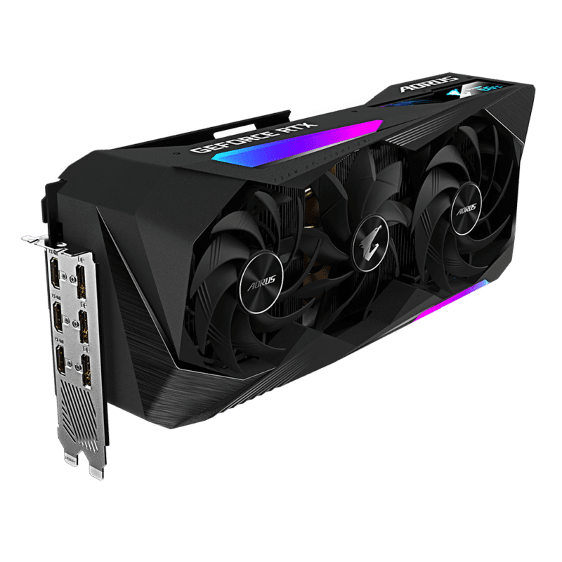 Carte Graphique Gigabyte AORUS GeForce RTX 3070 Ti MASTER 8Go – Image 2