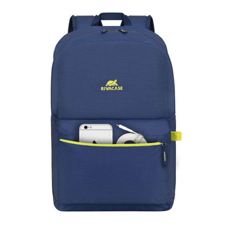 Sac a dos 24L Lite Urban Rivacase 5562 Bleu & Gris & Rouge – Image 2