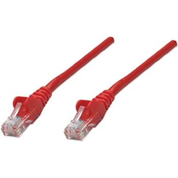 Patch Câble RJ45 Cat 6 UTP 1m Intellinet Rouge