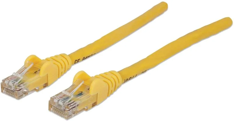 Patch Câble Rj45 Cat 6 Utp 3M Intellinet Jaune