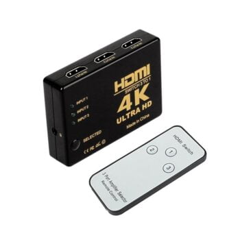 Switch HDMI 4K Splitter 3 Port avec Commande