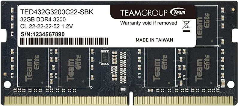 Barette Mémoire 32Go DDR4 3200 MHz Team Group image 0