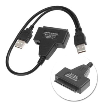 Adaptateur HDD SATA VERS USB 2.0 – double USB