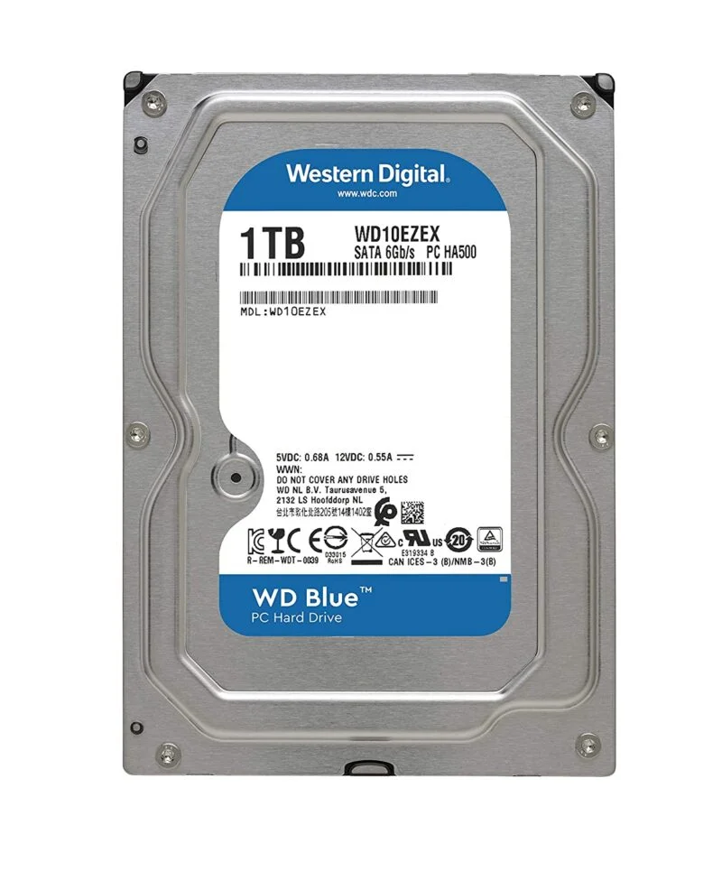 Disque Dur Interne 1To Western Digital Blue 3,5&Quot; (Wd10Ezex)