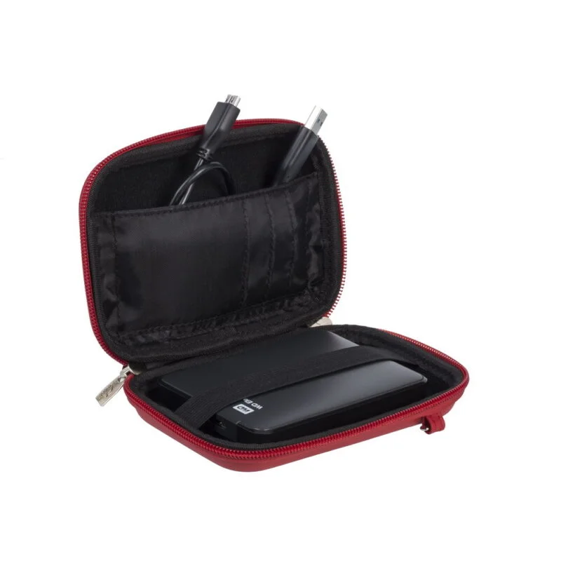 Etui Disque Dur Portable Ou Boîtier Gps Rivacase 9101 Noir&Amp;Rouge&Amp;Bleu