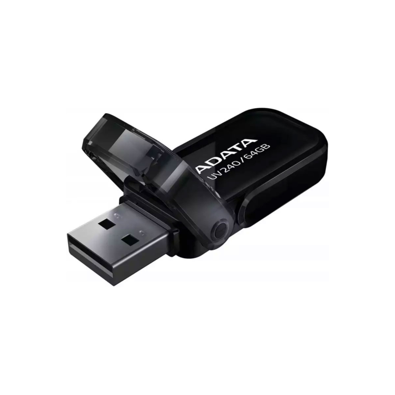 Clé Usb 64Go Auv240 Adata Noir