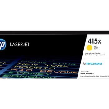 Toner LaserJet HP 415X Jaune Original (W2032X)