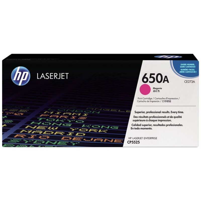 Toner Laserjet Hp 650A Magenta Original (Ce273A)