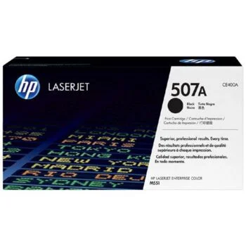 Toner LaserJet HP 507A Noir Original (CE400A)