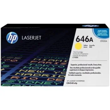 Toner LaserJet HP 646A Jaune Original (CF032A)