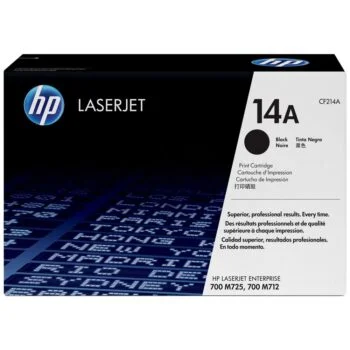 Toner LaserJet HP 14A Noir Original (CF214A)