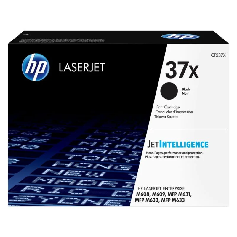 Toner Laserjet Hp 37X Noir Original (Cf237X)