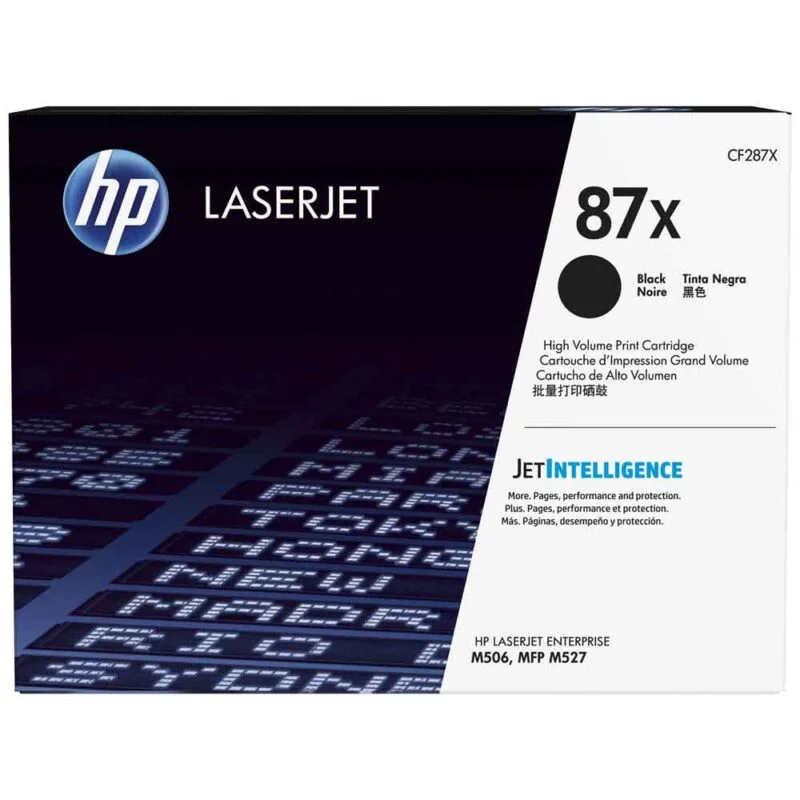 Toner Laserjet Hp 87X Noir Original (Cf287X)