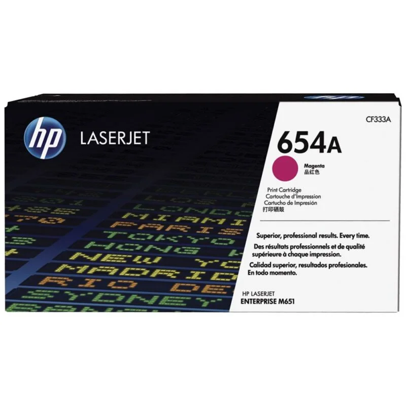 Toner Laserjet Hp 654A Magenta Original (Cf333A)