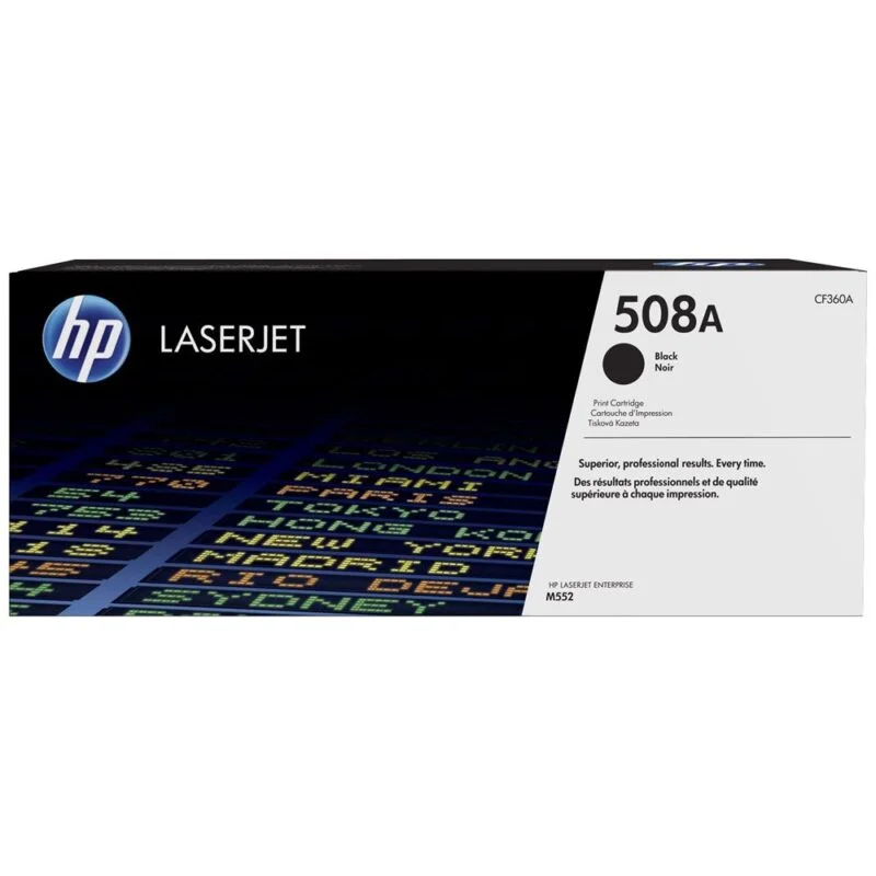 Toner Laserjet Hp 508A Noir Original (Cf360A)