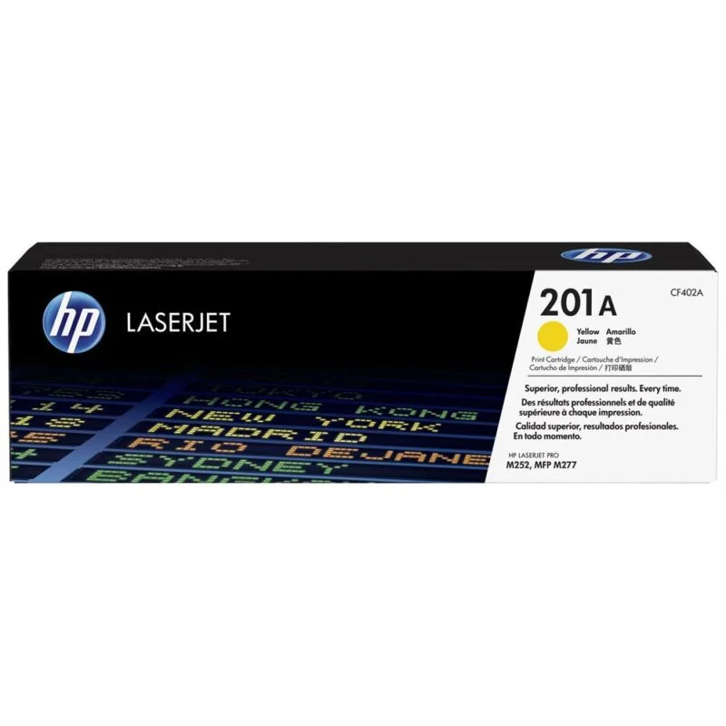 Toner Laserjet Hp 201A Jaune Original (Cf402A)