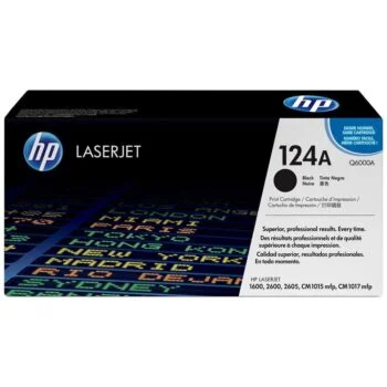 Toner Laserjet HP 124A Noir Original (Q6000A)