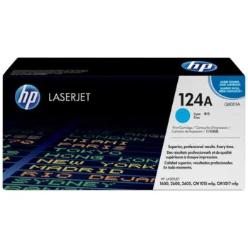 Toner Laserjet HP 124A Cyan Original (Q6001A)