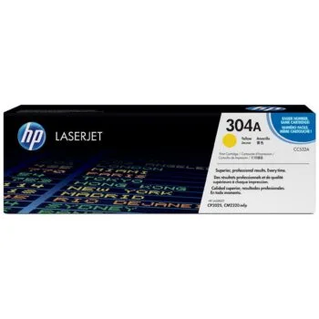 Toner LaserJet HP 304A Jaune Original (CC532A)