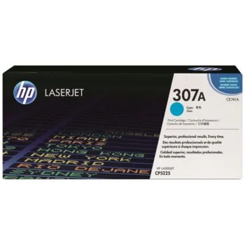 Toner LaserJet HP 307A Cyan Original (CE741A)