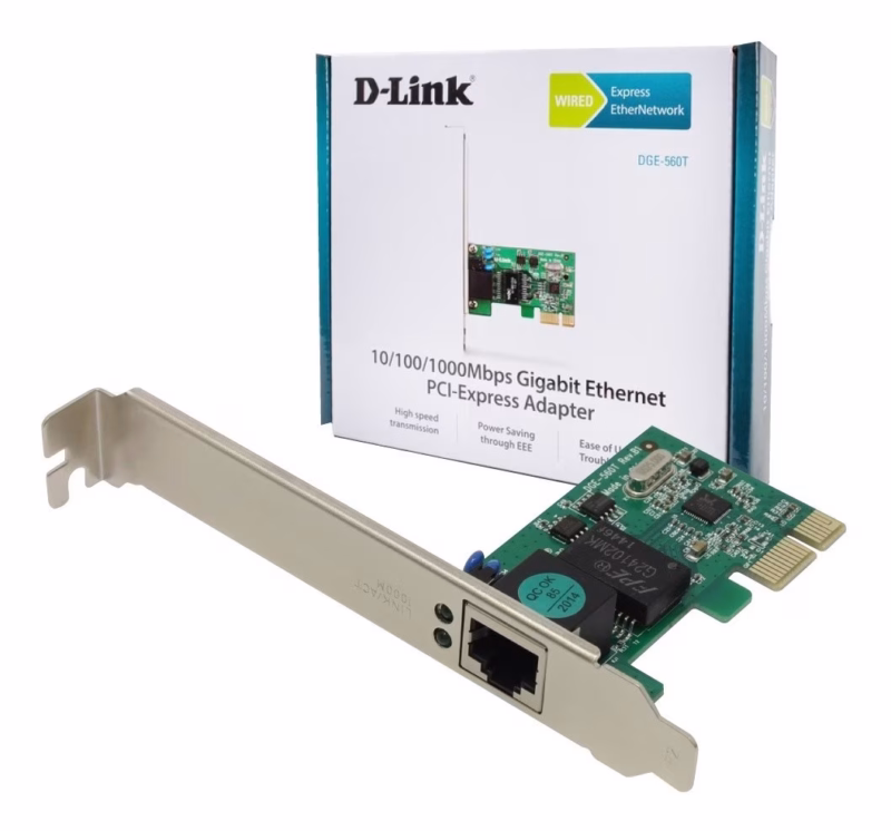 Carte Réseau Gigabit D-Link Dge-560T Pci-Express