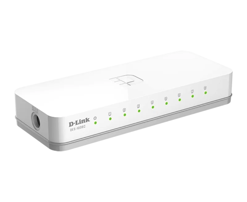 Switch D-Link 8 Ports Lan 10/100 Mbps