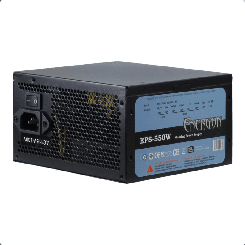 Bloc Alimentation 550W Energon ATX 19-21dB – Image 2