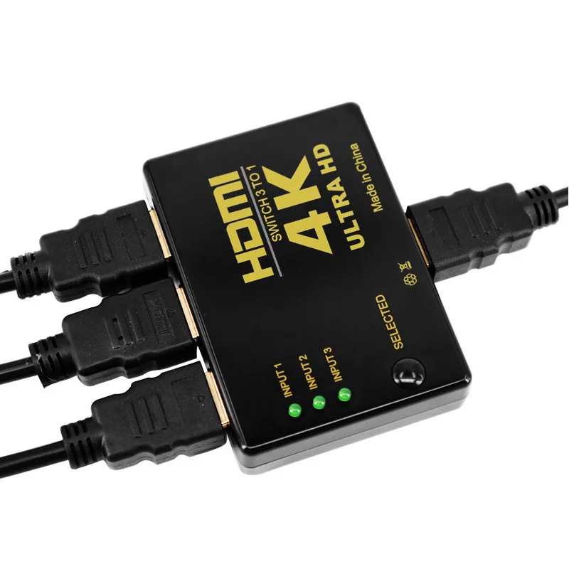Splitter HDMI 1 Entrée/ 4 sorties - Noir - Tunewtec Tunisie