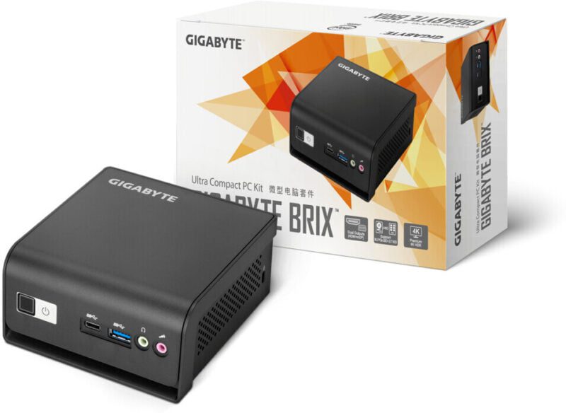 Mini Pc GIGABYTE BRIX JASPER LAKE N4000 Wifi Bluetooth