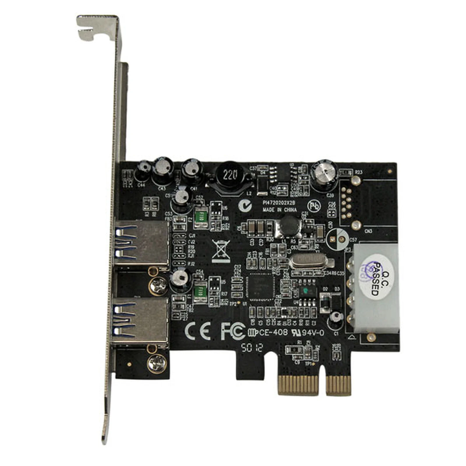 Slide  #1 CARTE PCI EXPRESS USB 3,0 2 PORTS (PCIEXP-USB3)