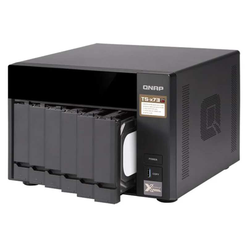 Serveur Nas Qnap Ts-873-4G 8 To (Sans Disque Dur)