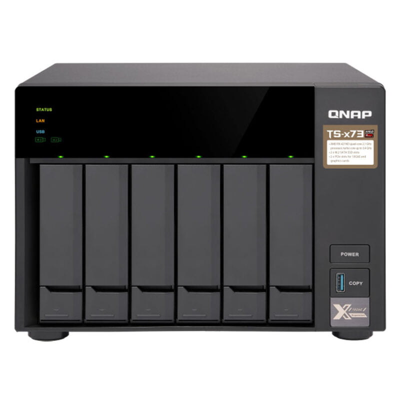 Serveur Nas Qnap 6To Ts-673-4G (Sans Disque Dur)