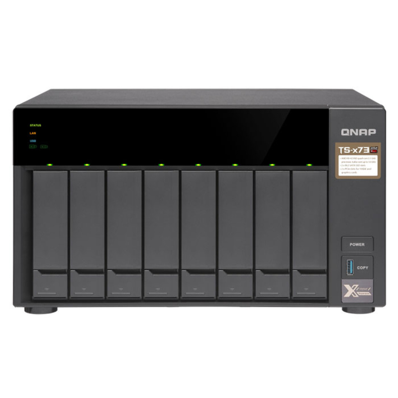 Serveur Nas Qnap Ts-873-4G 8 To (Sans Disque Dur)