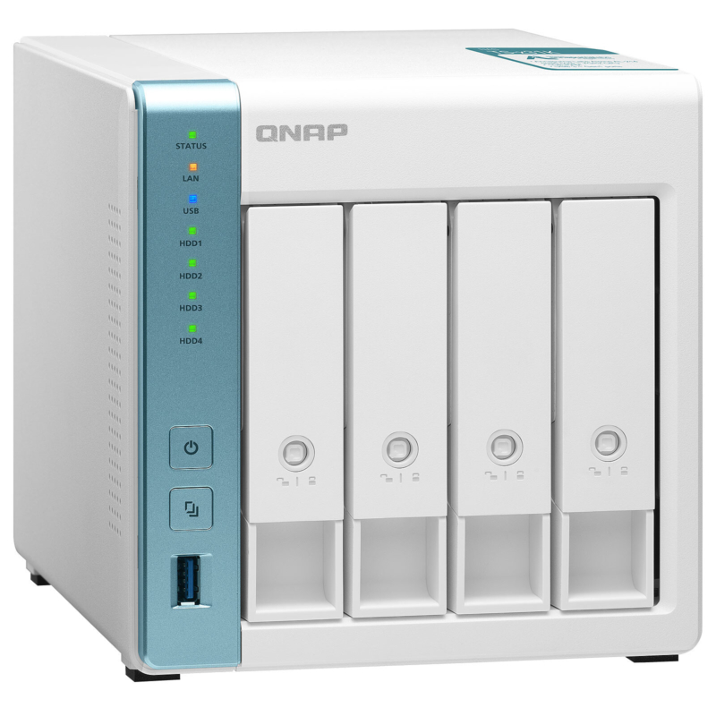 Serveur Nas Qnap Ts-431K 4 Baies 4 To (Sans Disque)