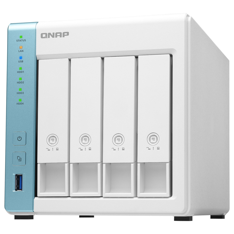 Serveur Nas Qnap Ts-431K 4 Baies 4 To (Sans Disque)