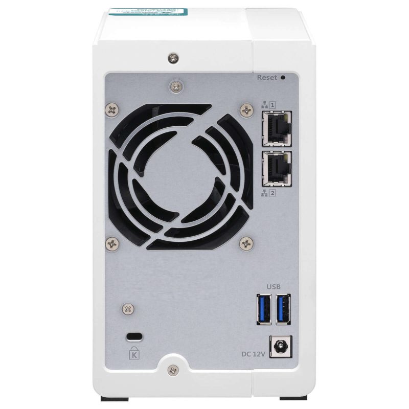 Serveur Nas Qnap Ts-231K 2 Baies 4To (Sans Disque Dur)