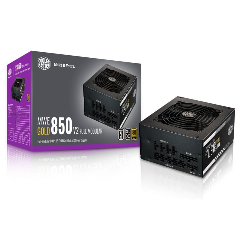 Alimentation COOLER MASTER MWE 850W V2 80+ GOLD