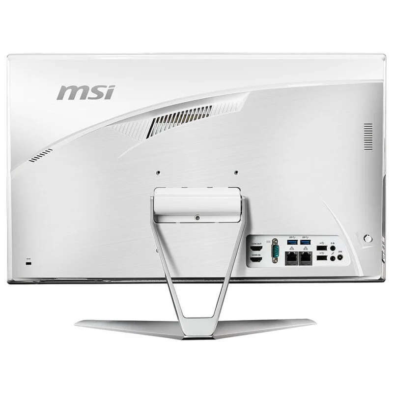 Pc De Bureau All In One Msi Pro 22Xt 10M Pentium G6400 4Go 256Go Ssd Blanc – Image 2