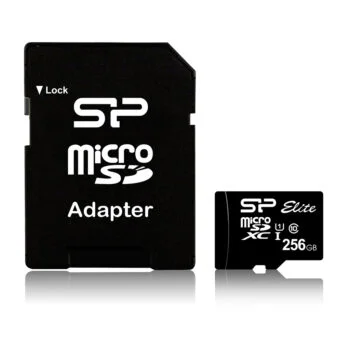 Carte Mémoire Micro SDXC Silicon power 256Go