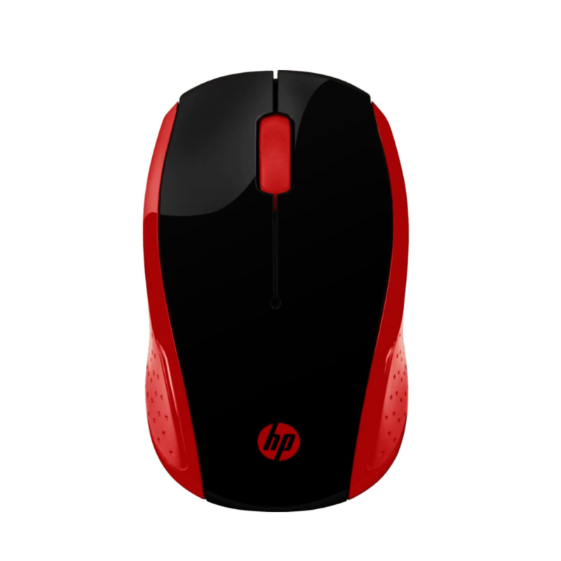 Souris Sans Fil Hp 200 Optique Rouge (2Hu82Aa)