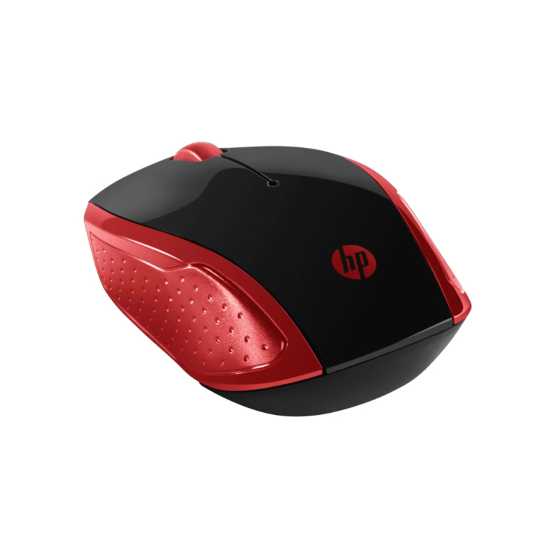 Souris Sans Fil Hp 200 Optique Rouge (2Hu82Aa)